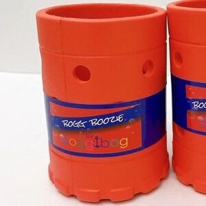 Bogg Bag Bogg Boozie Insulated EVA Foam Can Cooler Drink Holder Orange 12oz